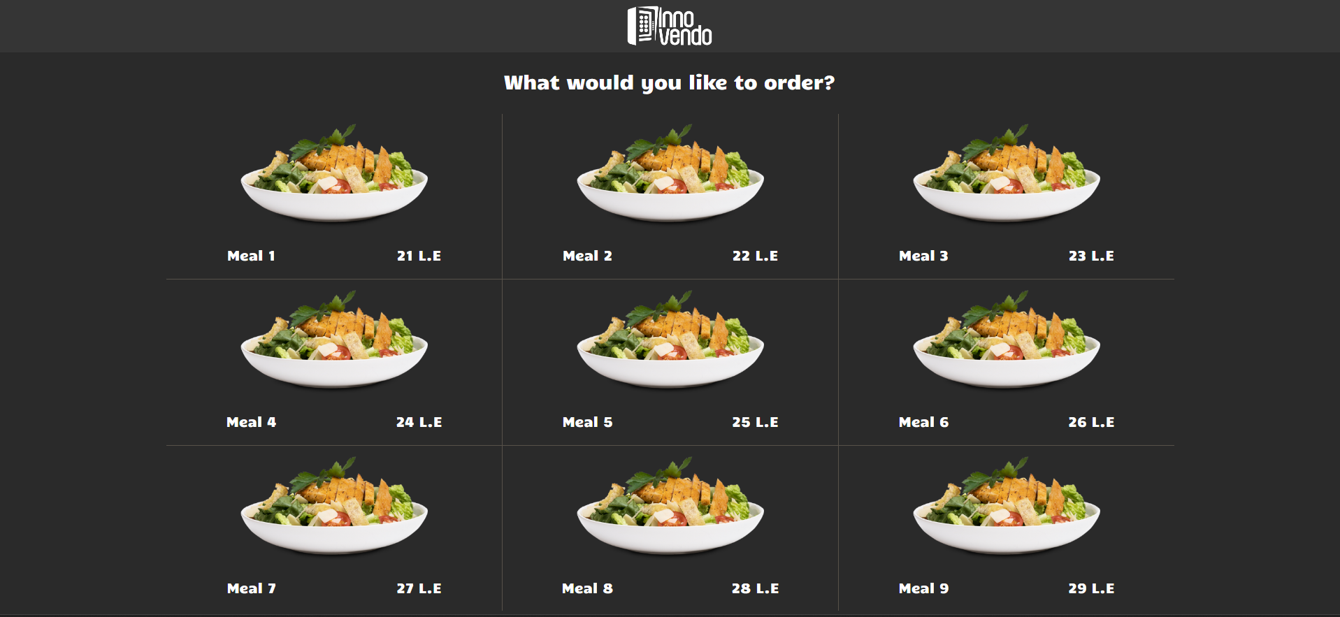 Smart Hot Meals Vending Machine